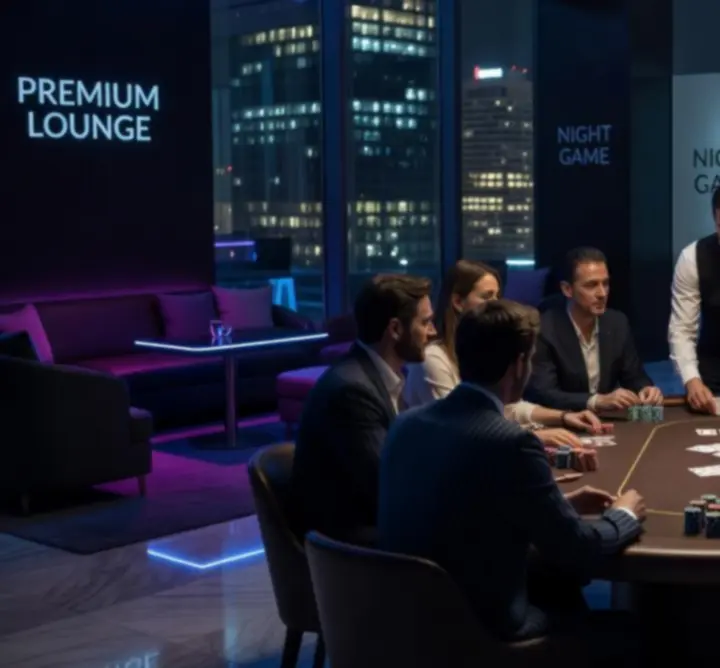 Poker Night w stylistyce urban premium lounge