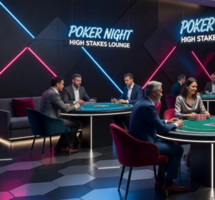 Wieczór pokerowy w klimacie Texas Hold'em